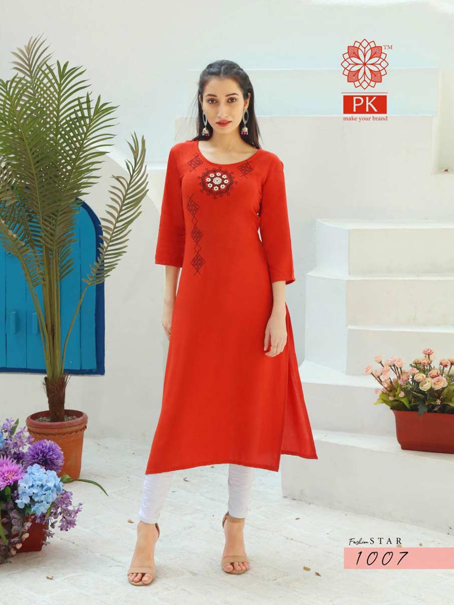 Fashion Star Vol-1 Rayon Designer Kurtis Collection Fashion Star Vol-1 Rayon Designer Kurtis Collection